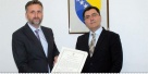 Planinić primio patentno pismo generalnog konzula RH u Banja Luci